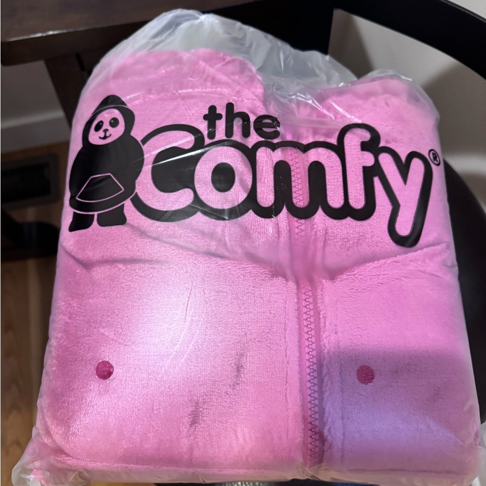 Cozy Pink Wearable Blanket Hoodie